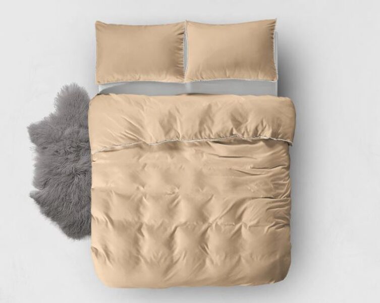 Gultas veļas komplekts FRINGE, brūna