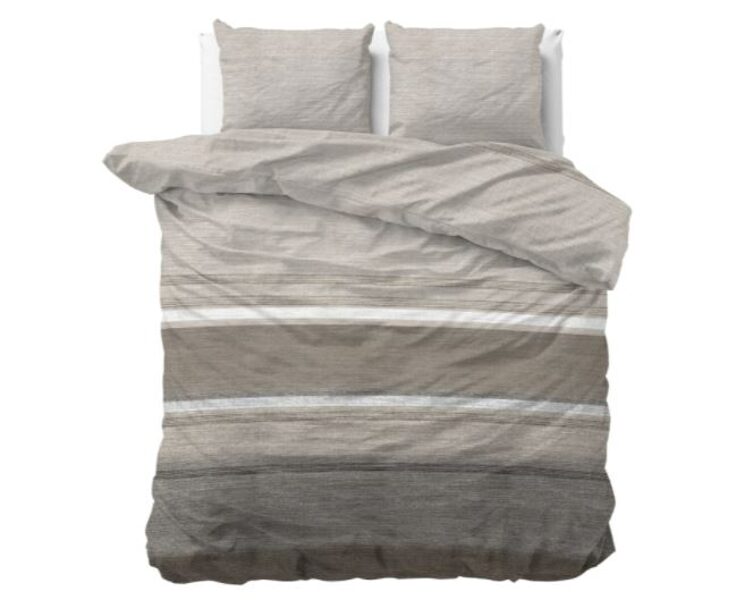 Gultas veļas komplekts FL STONE, brūns