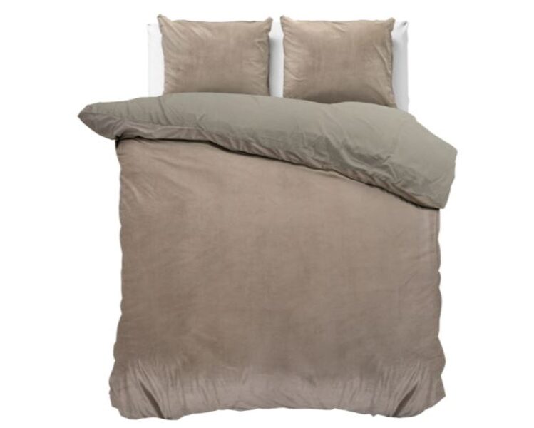 Gultas veļas komplekts VELVET, brūns
