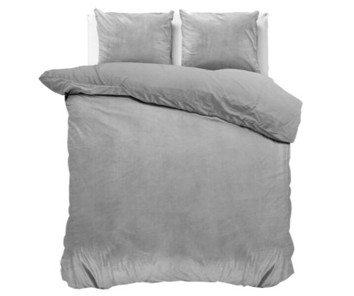 Gultas veļas komplekts VELVET, pelēks