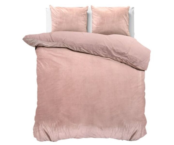 Gultas veļas komplekts VELVET, rozā
