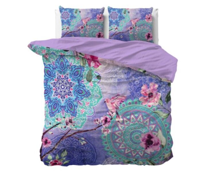 Flaneļa gultas veļas komplekts FL JOYCE MULTI
